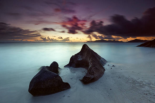 Rock photo Seychelles